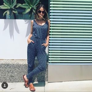 💯 organic Cotton printed jumpsuit.